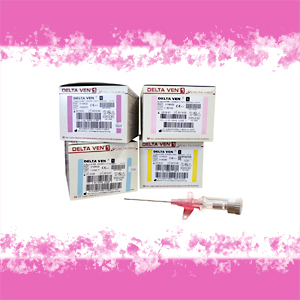 AGHI CANNULA DELTA FLO - Con ALETTE