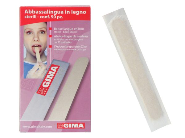 ABBASSALINGUA IN LEGNO STERILI - immagine 2