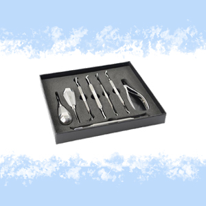 SET DENTALE PER ANIMALI PICCOLA TAGLIA - 8 PEZZI