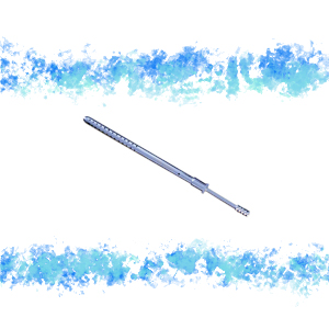 CANNULA POOLE RETTA PER ASPIRAZIONE