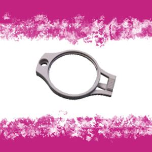 RICAMBIO BIANCO GHIERA PORTA LENTE OTOSCOPIO BETA 200 VET HEINE