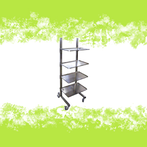 CARRELLO PER ENDOSCOPIA