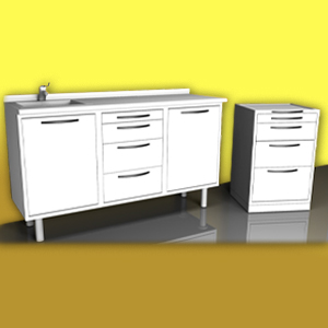 MOBILI DI ARREDO MODELLO "STUDIO S"
