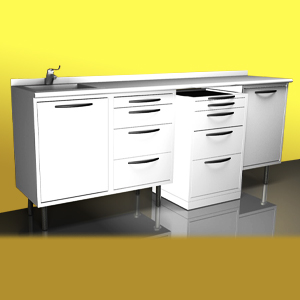 MOBILI DI ARREDO MODELLO "STUDIO S1"