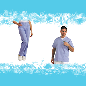 CASACCA MANICA CORTA E PANTALONE AZZURRO10