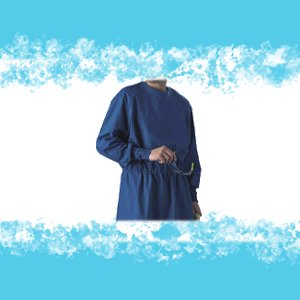 CAMICE CHIRURGICO AZZURRO