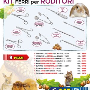 KIT FERRI PER RODITORI