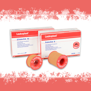 LEUKOPLAST IN TELA ROSA