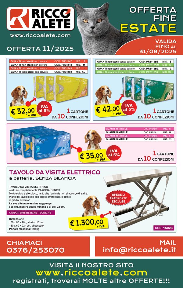 OFFERTA FINE ESTATE 2025