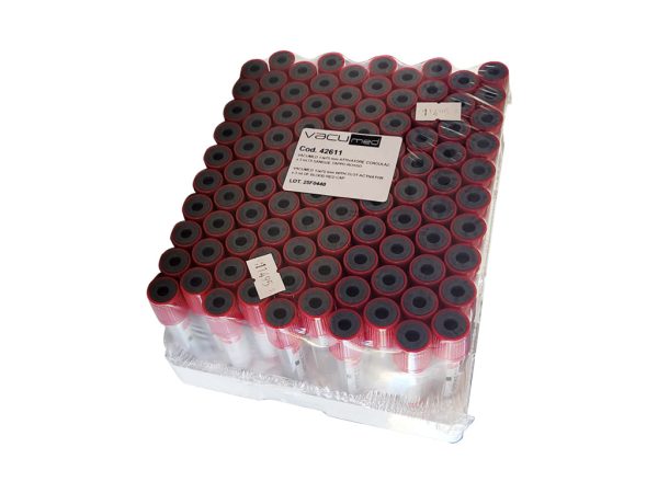PROVETTA CON ATTIVATORE. 3ML 13x75mm T/ROSSO VACUMED - immagine 3