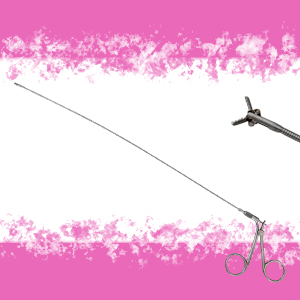 PINZA FLESSIBILE CON MORSO A COCCODRILLO Ø 2 MM X 37 CM